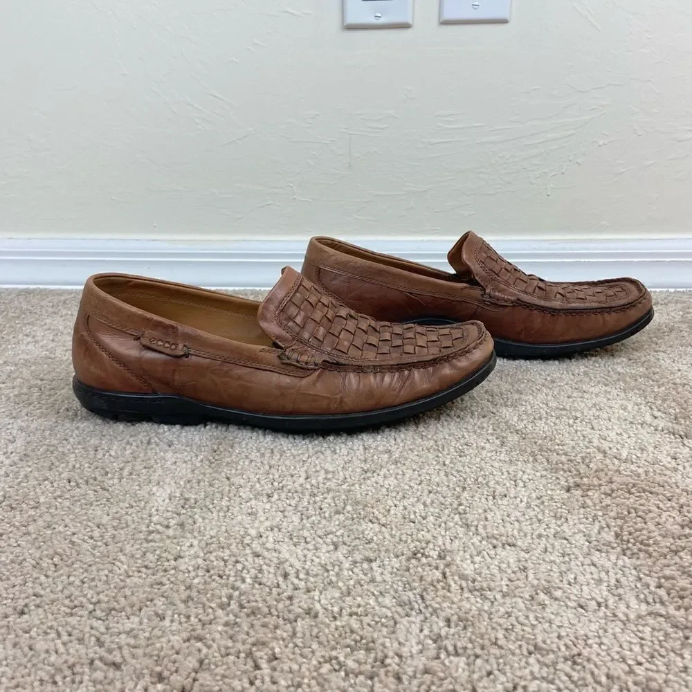 Ecco leather woven